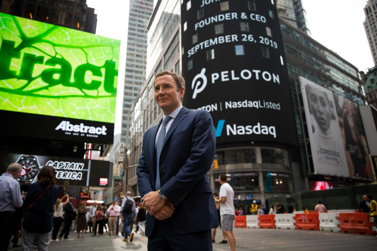 The autumn of Peloton’s John Foley and the market’s large founder downside