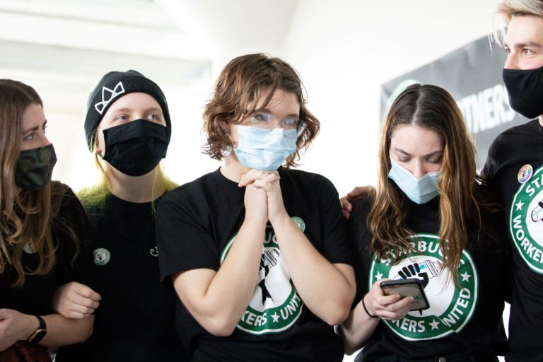 Younger Starbucks baristas are powering a rising push to unionize