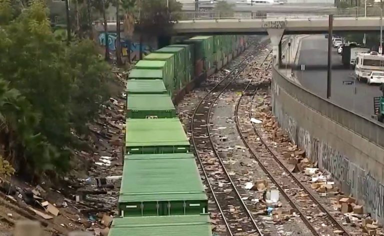 Thieves discover new supply for stolen items: Supply vehicles and trains