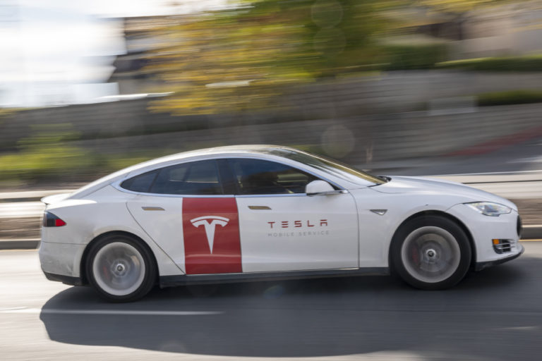 Tesla climbs practically 10% on Monday after Credit score Suisse improve