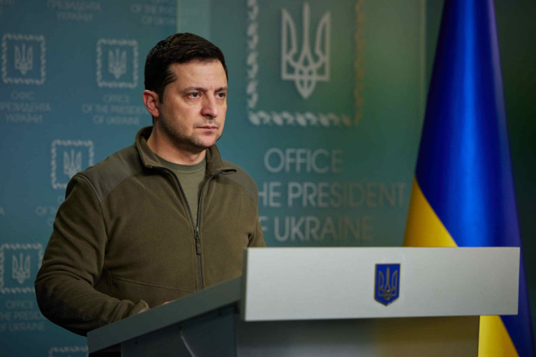 Ukraine chief Zelenskyy addresses cities as Russia presses invasion