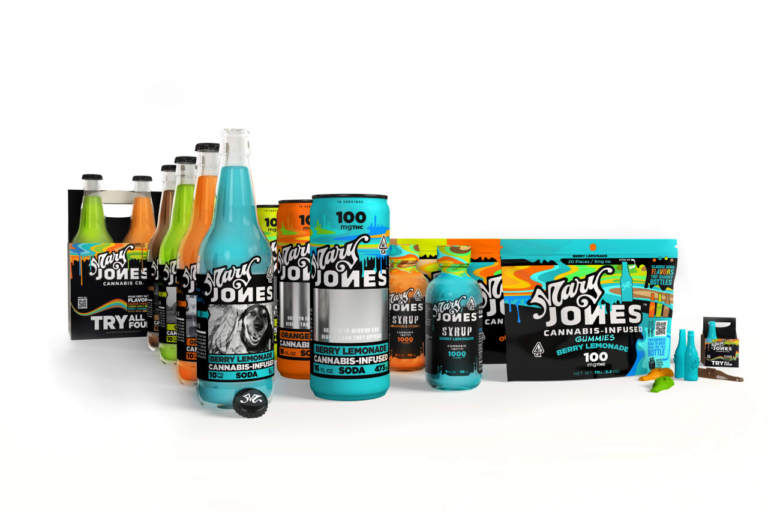 Jones Soda unveils cannabis-infused sodas below new model