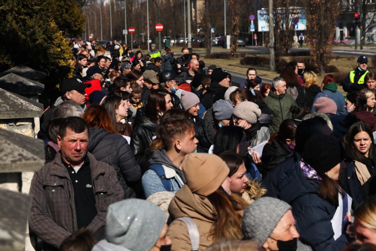 Refugees flee to Poland with financial political impression