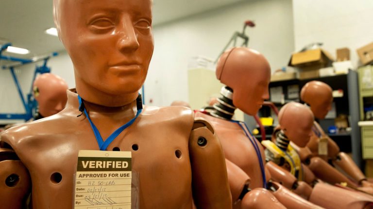 Why corporations spend hundreds of thousands on crash check dummies