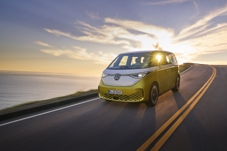 Volkswagen unveils new electrical ID. Buzz microbus