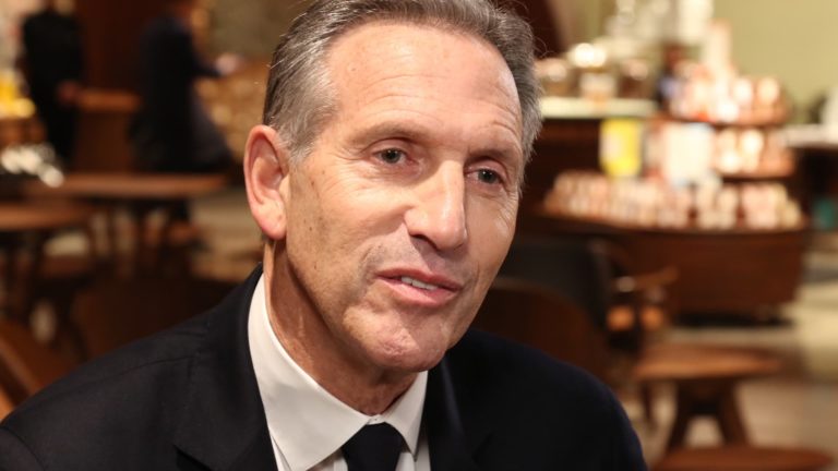 Starbucks inventory falls as CEO Howard Schultz suspends share buybacks