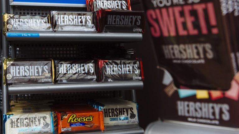 Jim Cramer says he would purchase Hershey inventory now and down on the ‘subsequent inflation scare’