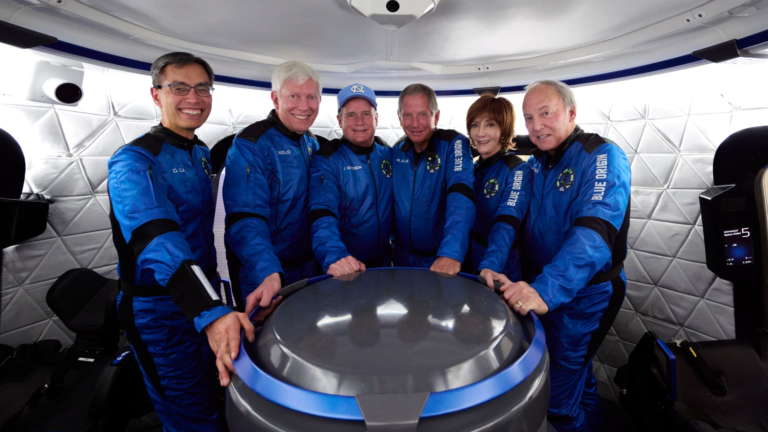 Jeff Bezos’ Blue Origin launch New Shepard NS-20 crew to house
