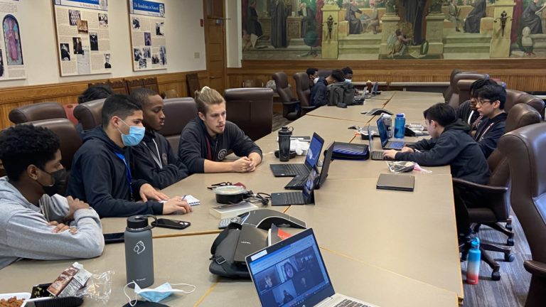 College students at this highschool are studying to take a position with actual cash