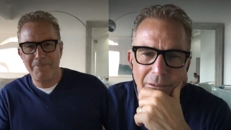 Kevin Costner explains his street journey journey app HearHere