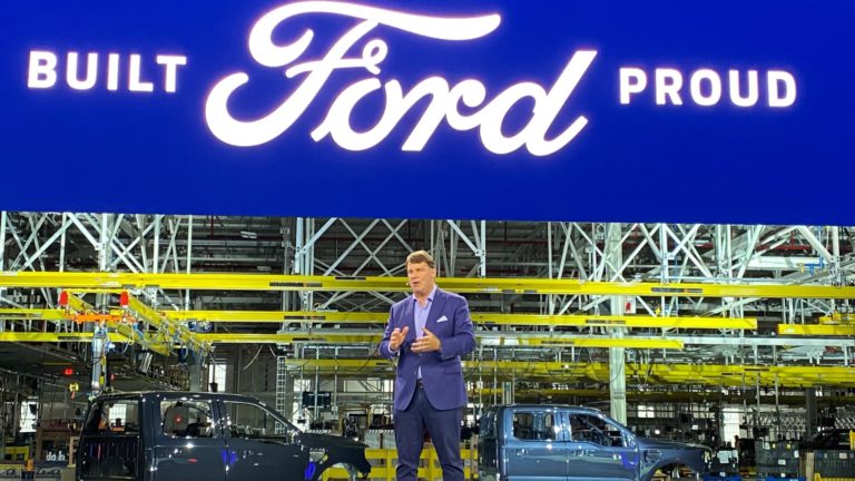 Ford CEO says automaker plans to problem Tesla as international EV chief