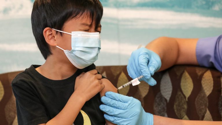 CDC panel recommends Pfizer booster for youngsters ages 5 to 11