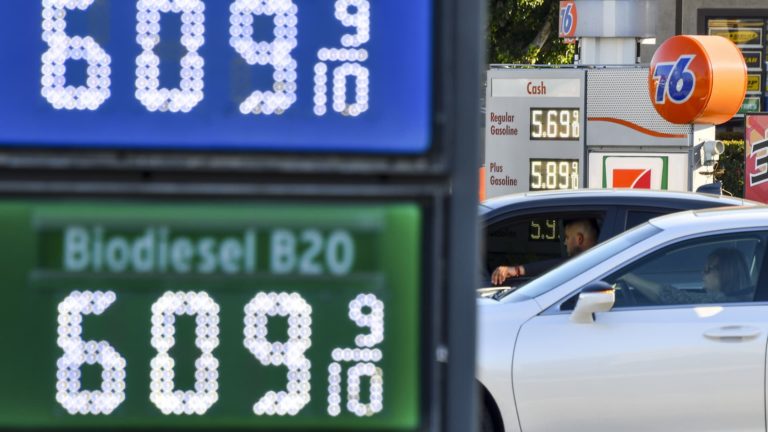 California’s fuel common tops $6 per gallon as costs throughout the U.S. surge