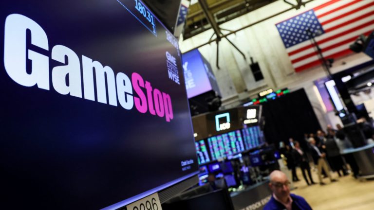 GameStop jumps 10% in odd buying and selling; AMC shares additionally rise