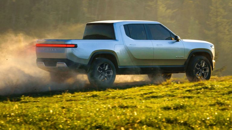 Rivian recollects some R1T vehicles over youngster airbag defect