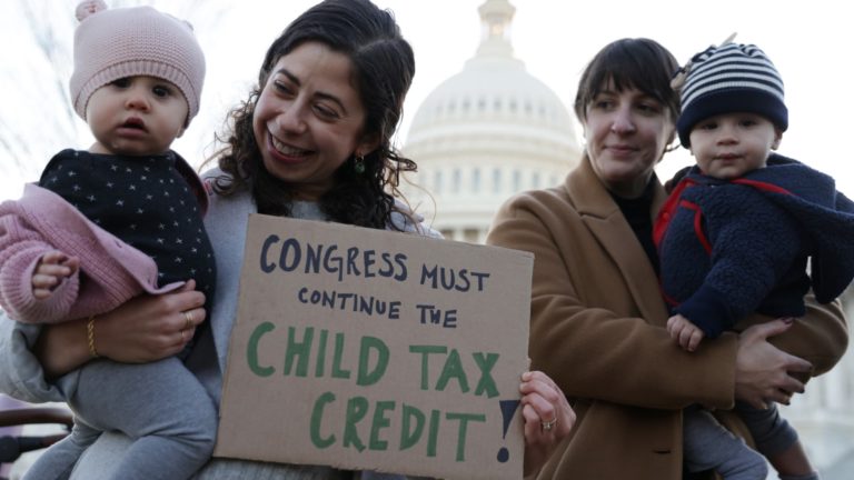 Racial justice organizations wish to reinstate the kid tax credit score
