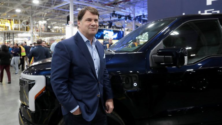 Ford CEO expects EV transition to drive business consolidation