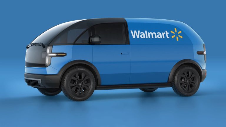 Canoo Walmart deal for 4,500 vans sends EV inventory leaping
