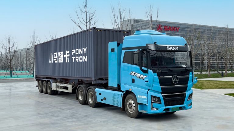 Self-driving tech firm Pony.ai plans to ship robotrucks in China