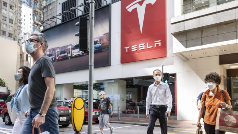 Tesla shares soar on second-quarter report higher than analysts feared