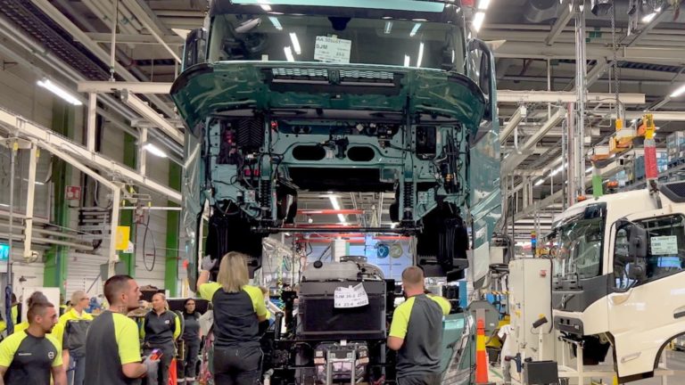 Volvo begins collection manufacturing of industrial quality electrical vans