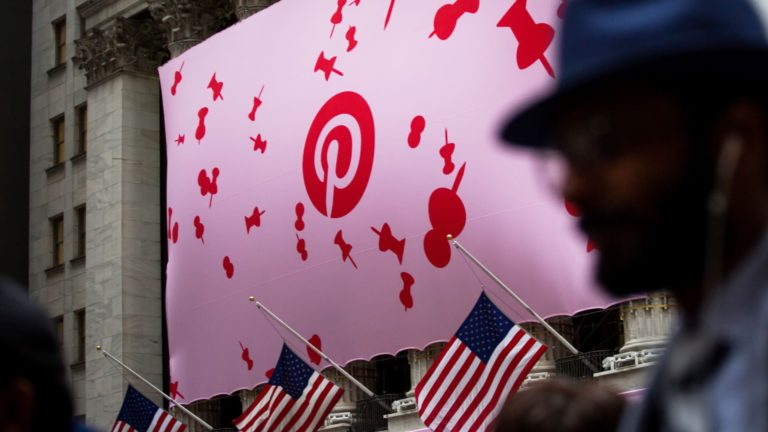 Pinterest shares soar on third-quarter income beat