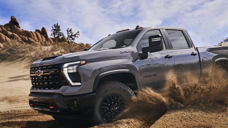 GM Chevy Silverado HD lineup provides ZR2 mannequin