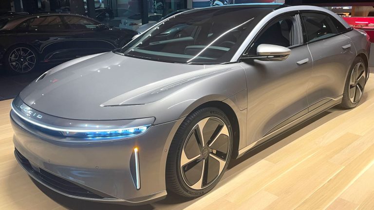 Lucid first-quarter EV deliveries underwhelm amid demand considerations