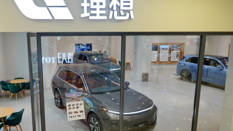 Chinese language EV startup Li Auto says automotive deliveries greater than doubled in Might