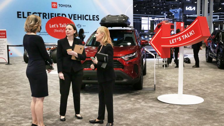 Toyota shares surge after asserting plans for next-gen battery EVs