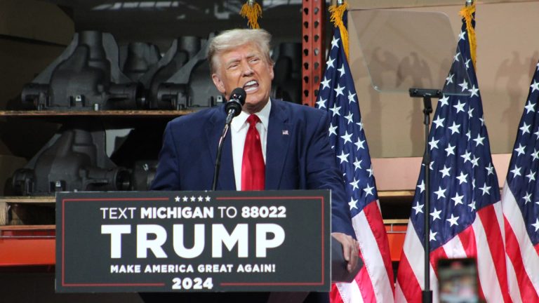 Trump seeks UAW endorsement whereas criticizing EVs, Biden in Michigan