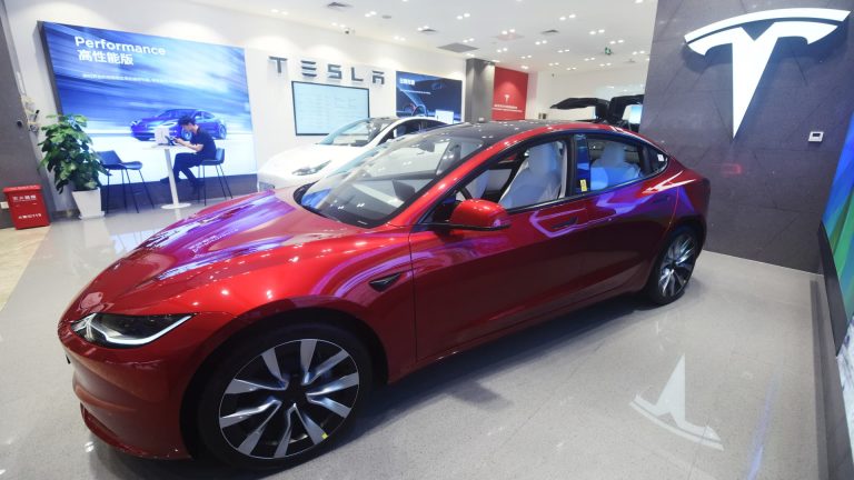 Tesla inventory dips after China EV gross sales fall 11%