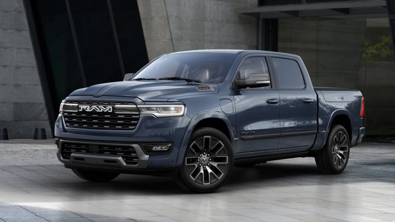 New Ram pickup EV has gas-powered electrical generator