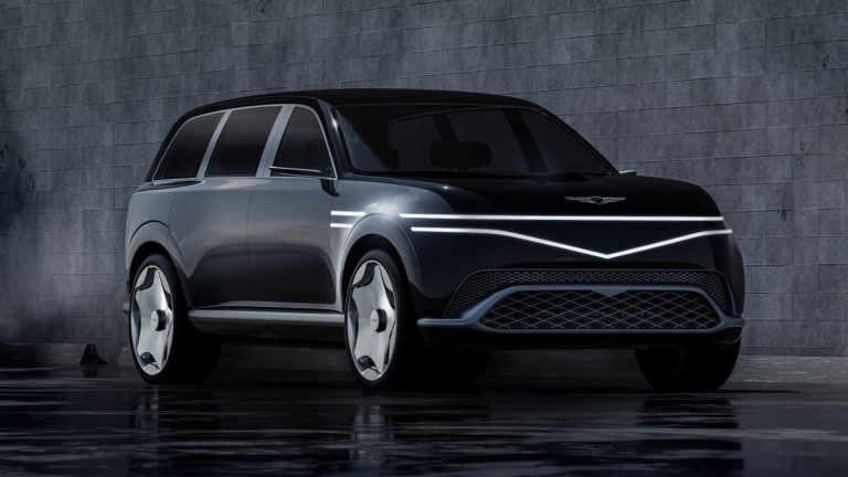 Hyundai’s Genesis previews all-electric SUV idea, the Neolun