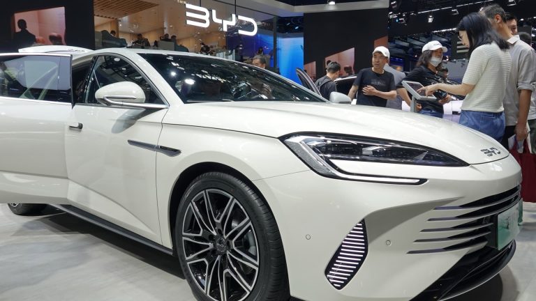 Chinese language EV shares surge after EU slaps as much as 38% further import tariffs