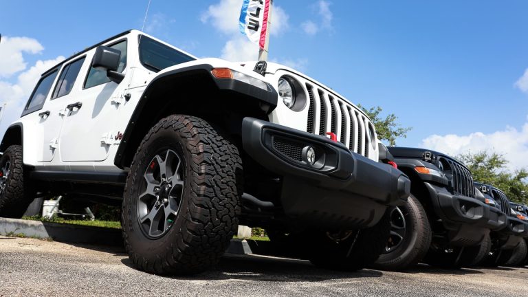 Jeep, Dodge-maker Stellantis reviews 48% drop in first-half revenue